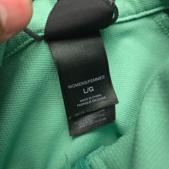 The North Face Apex Softshell Jacket Women’s Large Green Full Zip 4097 - Picture 8 of 10